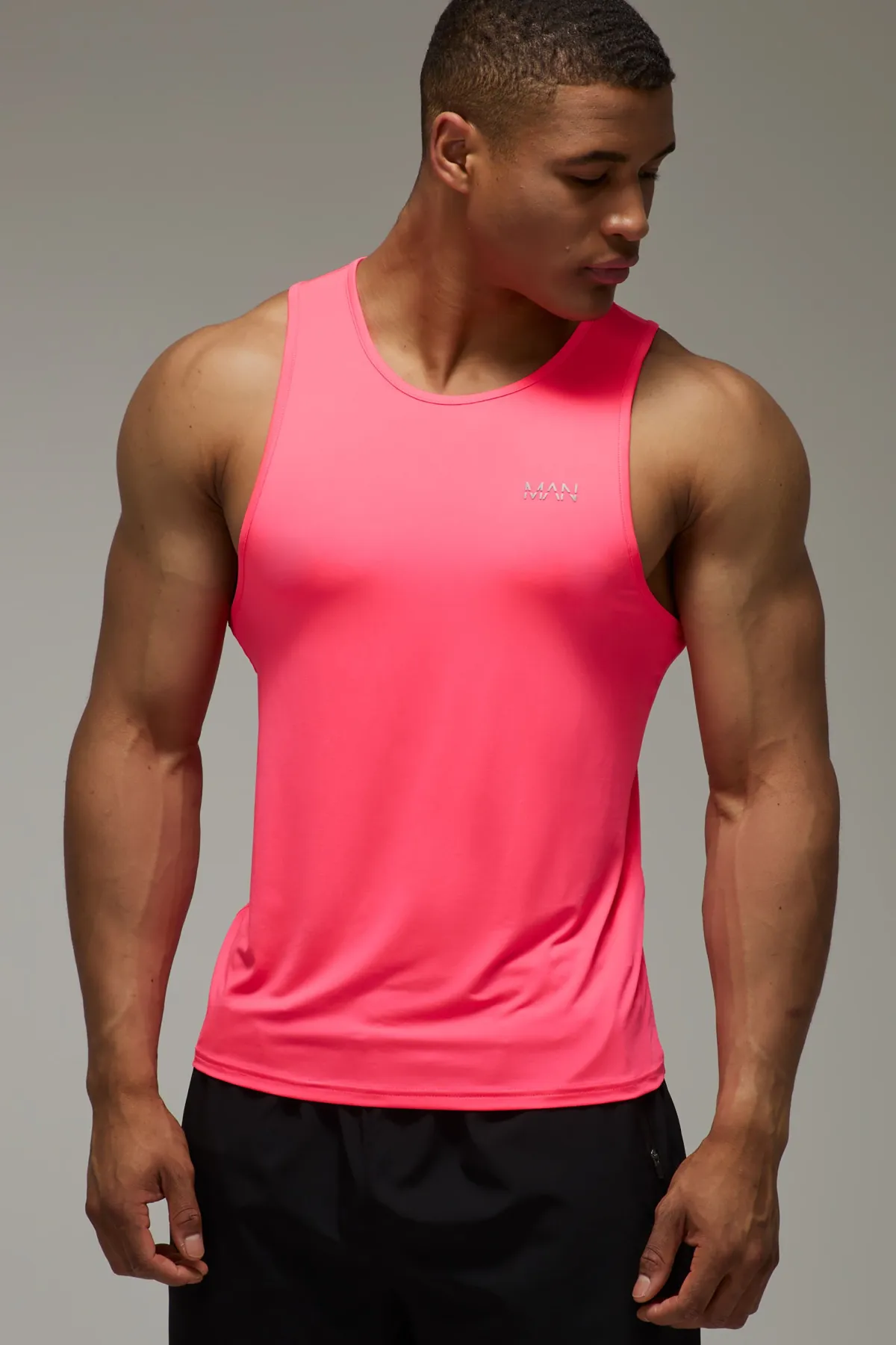 boohooMAN Débardeur De Course Actif Homme<Femme Tout Afficher|Tout Afficher Activewear