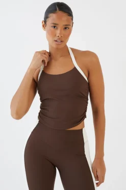 Débardeur De Sport Dsgn Studio Sculpt À Col Licou Contrasté