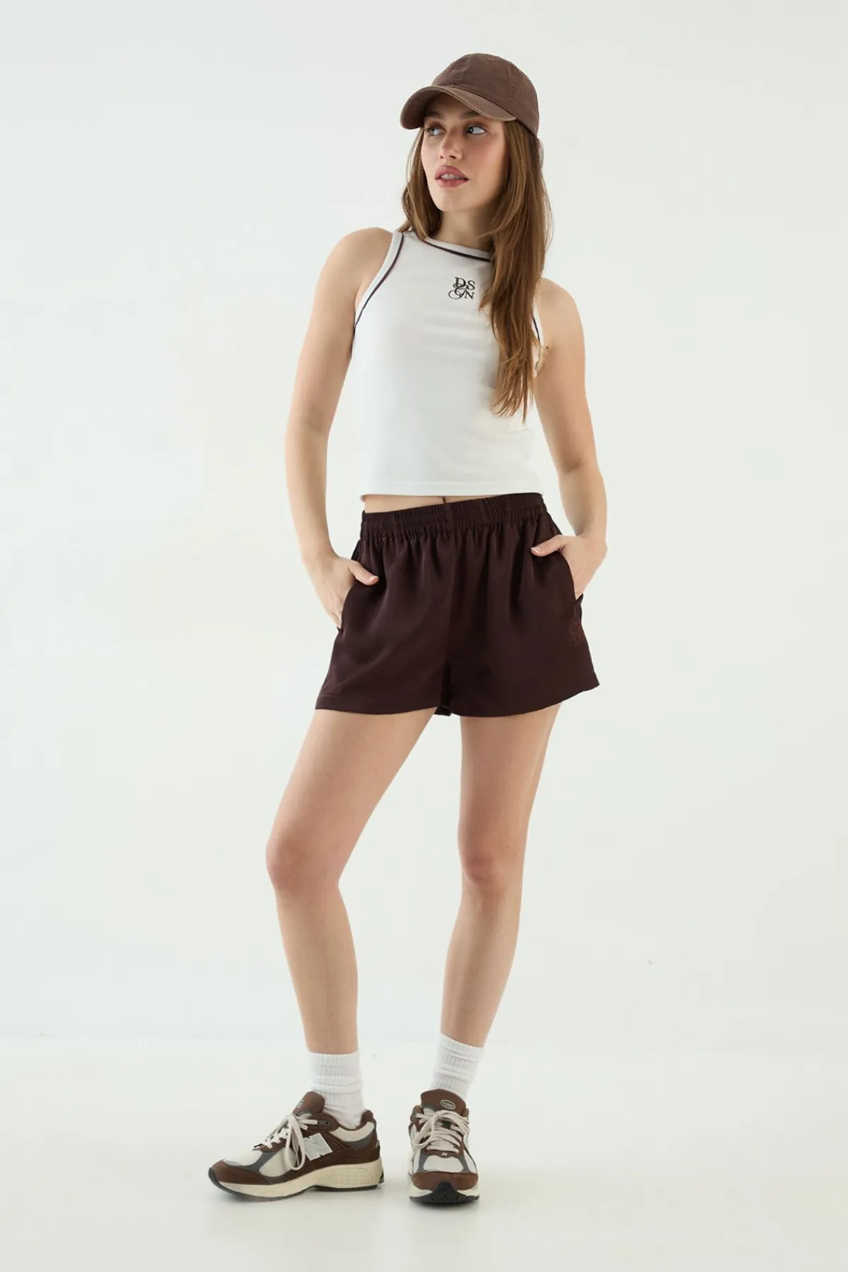 DSGN Studio Débardeur Dos Nageur Contrasté<Femme Dsgn Studio|Tops