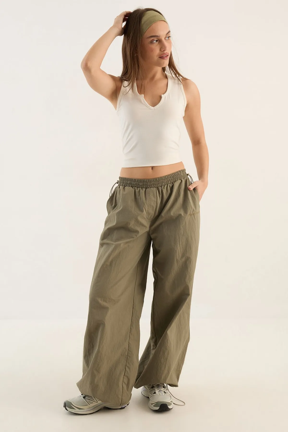 DSGN Studio Débardeur À Encolure Crantée Effet Délavé<Femme Dsgn Studio|Tops