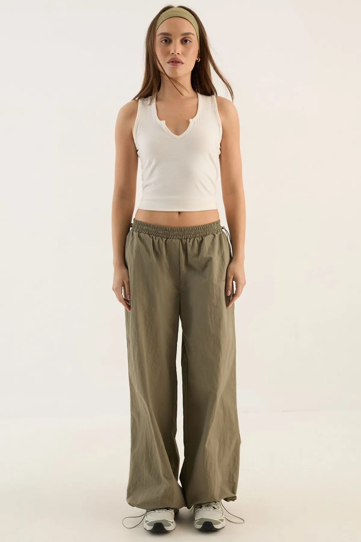 DSGN Studio Débardeur À Encolure Crantée Effet Délavé<Femme Dsgn Studio|Tops