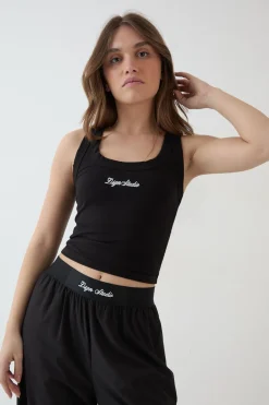 Débardeur À Encolure Dégagée Avec Broderie Dsgn Studio
