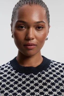 KarenMillen Débardeur en Maille Douillette Ornée de Paillettes Grande Taille<Femme Pulls Et Gilets|Toutes Les Mailles