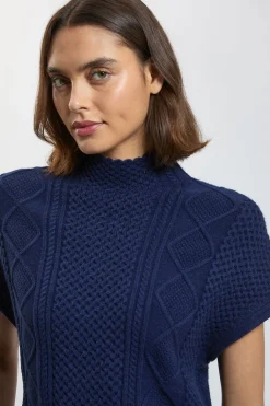 Débardeur En Maille Torsadée