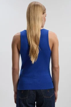 KarenMillen Débardeur en Mélange de Cachemire<Femme Pulls Et Gilets|Toutes Les Mailles