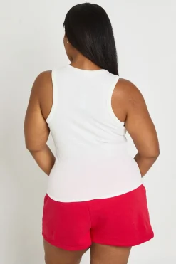 boohoo Débardeur Grande Taille Imprimé Cerises<Femme Tops