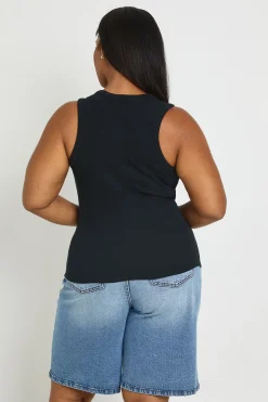 Débardeur Grande Taille Imprimé Cerises Zébrées