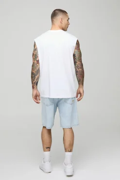 boohooMAN Débardeur Graphique Western Oversize Homme<Homme Tout Afficher
