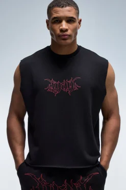 Débardeur Homme Boxy À Bouclette Active