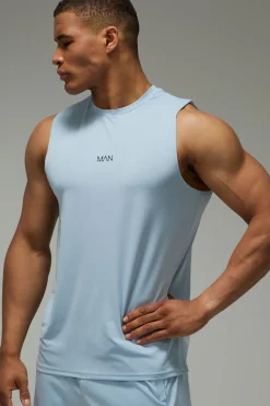 boohooMAN Débardeur Homme Coupe Regular Performance Active<Femme Nouveautés Grande Taille|Tout Afficher