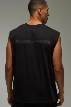 Débardeur Oversize Active Progrès Plutôt Que Perfection