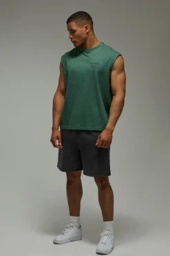 Débardeur Oversize Délavé Training Dept