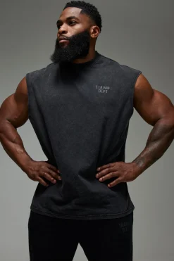 Training Dept. Débardeur Oversize Délavé Training Dept<Homme Tout Afficher|Tout Afficher Activewear