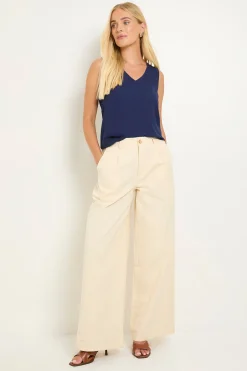 Wallis Débardeur Petite À Encolure En V Uni<Femme Tops D’Automne|Tops