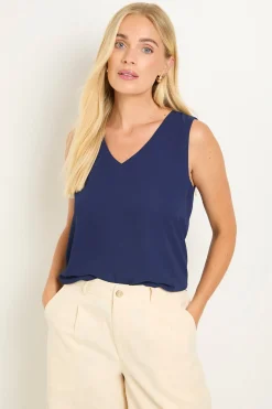 Wallis Débardeur Petite À Encolure En V Uni<Femme Tops D’Automne|Tops