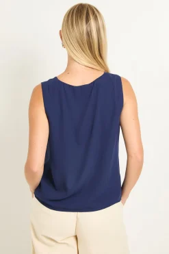Wallis Débardeur Petite À Encolure En V Uni<Femme Tops D’Automne|Tops