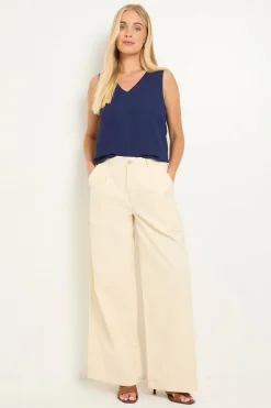 Wallis Débardeur Petite À Encolure En V Uni<Femme Tops D’Automne|Tops