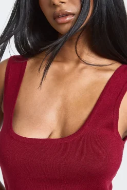 boohoo Débardeur Tricoté À Encolure Arrondie<Femme Pulls Et Gilets|Toutes Les Mailles