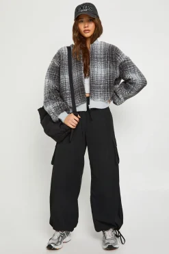 boohoo Découvrez la veste bomber Teddy<Femme Vestes & Manteaux|Manteaux Teddy