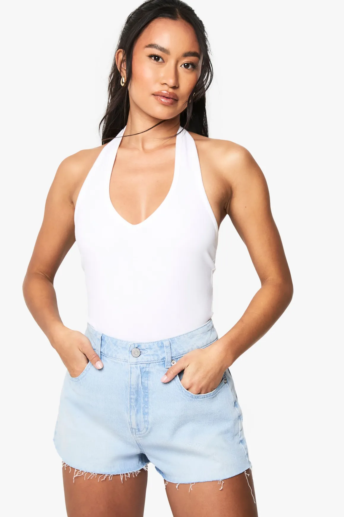 Denim Mini Short