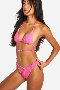 Diamante Butterfly Bikini Brief à Brides