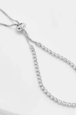 boohoo Diamante Toggle Bracelet< Bracelets