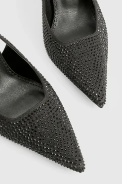 boohoo Édition limitée d'escarpins à bride arrière ornés< Chaussures Festives|Chaussures À Talons