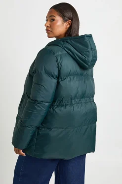 boohoo Doudoune à capuche Plus<Femme Manteaux Et Vestes D’Automne|Doudounes
