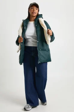 boohoo Doudoune à capuche Plus<Femme Manteaux Et Vestes D’Automne|Doudounes