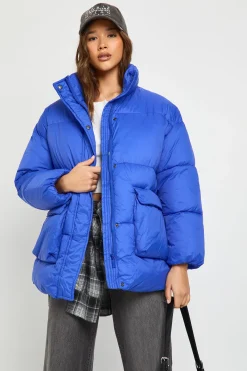 boohoo Doudoune à capuche surdimensionnée<Femme Doudounes|Vestes & Manteaux