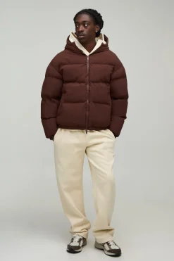 Doudoune À Casynthétiqueche Matelassée Mi-saison Coupe Regular Fit Essentielle Pour Homme