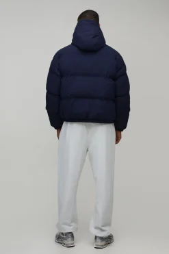 Doudoune À Casynthétiqueche Matelassée Mi-saison Coupe Regular Homme