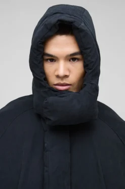 boohooMAN Doudoune Homme Extreme Matelassée Épaisse à Casynthétiqueche e<Homme Manteaux Et Vestes
