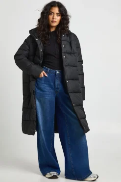 boohoo Doudoune longue ceinturée<Femme Doudounes|Vestes & Manteaux