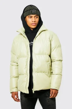 boohooMAN Doudoune mi-longue oversize<Homme Manteaux Et Vestes