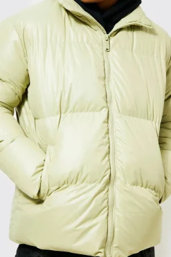 boohooMAN Doudoune mi-longue oversize<Homme Manteaux Et Vestes
