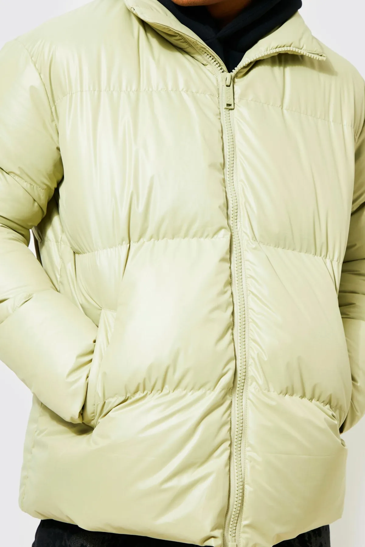 boohooMAN Doudoune mi-longue oversize<Homme Manteaux Et Vestes