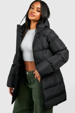 Doudoune à taille cintrée