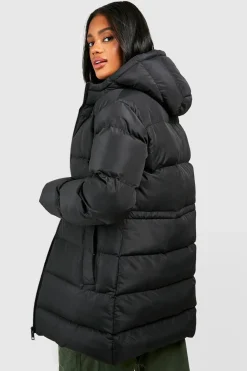Doudoune à taille cintrée