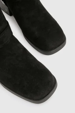 boohoo D Ring Heeled Biker< Bottes Motardes|Bottes