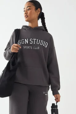 DSGN Studio Applique Oversized Hoodie