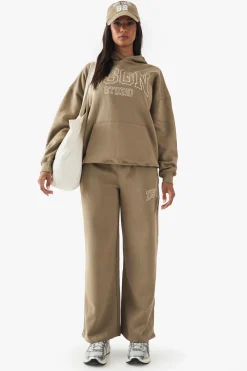 DSGN Studio Collegiate Jogger à jambe droite brodé