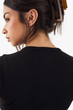DSGN Studio Haut à manches courtes brodé avec détail de bouton