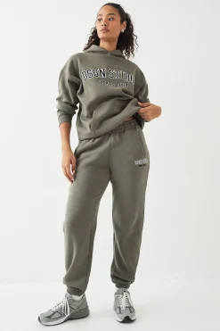 DSGN Studio Jogger à ourlet surdimensionné avec appliqué