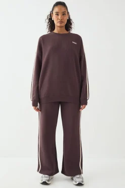 DSGN Studio Jogging Droit à Bandes Latérales