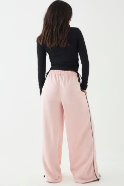 DSGN Studio Jogging Taille Moyenne avec Détails de Passepoil et Cordon de Serrage