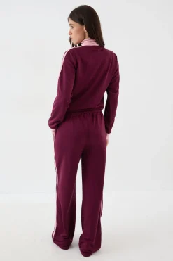 DSGN Studio Jogging Tricot Contrasté Jambe Droite