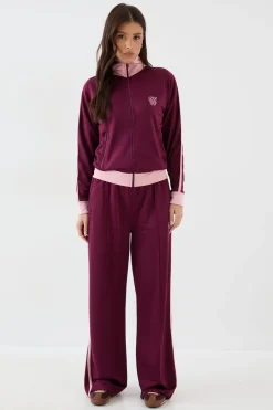 DSGN Studio Jogging Tricot Contrasté Jambe Droite