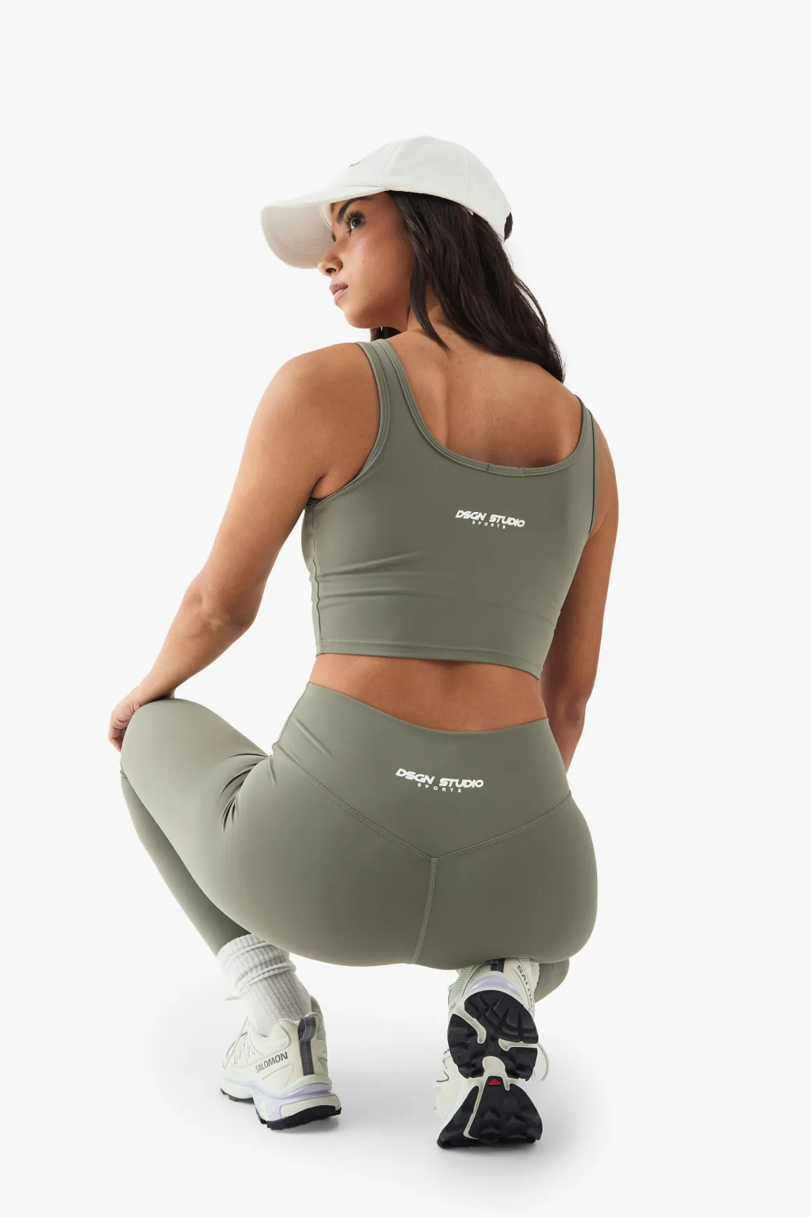 DSGN Studio Legging Sculpt Supersoft à Taille Haute Peached