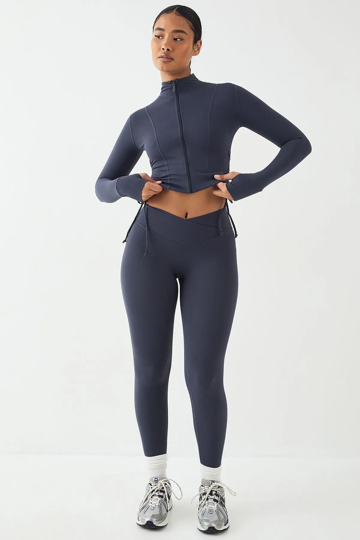 DSGN Studio Legging Taille Haute Ultra Sculptant à Ceinture Croisée<Femme Vêtements De Sport|Leggings